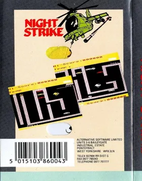 Night Strike (1986)(Guest and Alcock)[NIGHT] box cover back